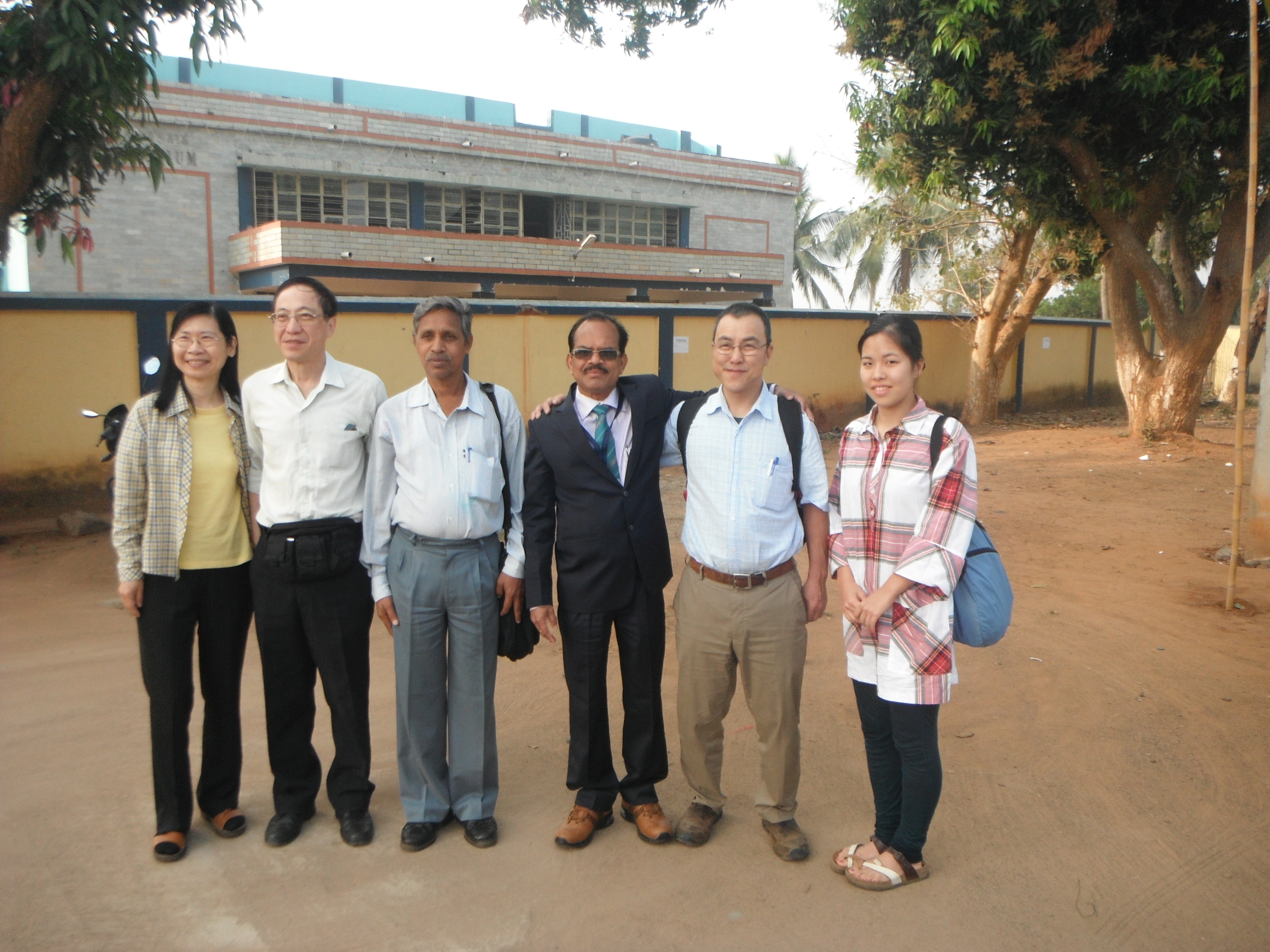 Prof. Garnaik with Overseas Guest